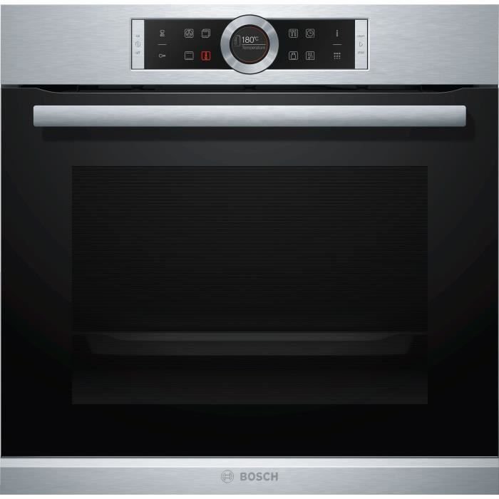Horno de pirólisis multifunción de acero inoxidable 71 l
