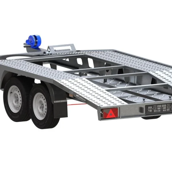 Remolque FERROCARRIL DOBLE 450×200 DE LOHR SUIZA